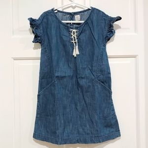 Gap Kids Chambray Denim Dress